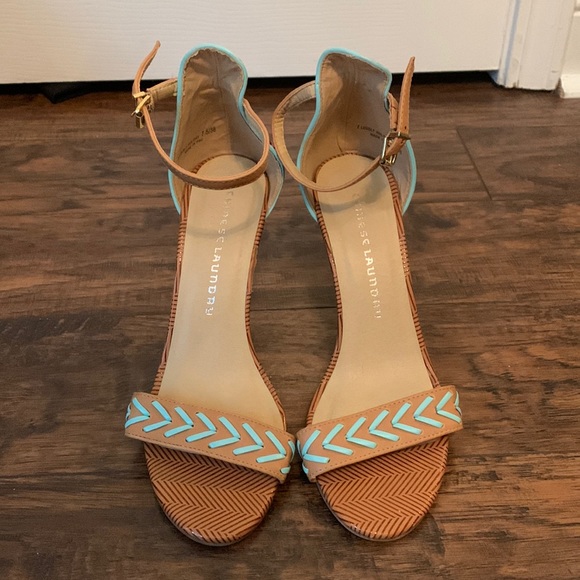 Cute Chinese laundry multicolored heels - Picture 2 of 6